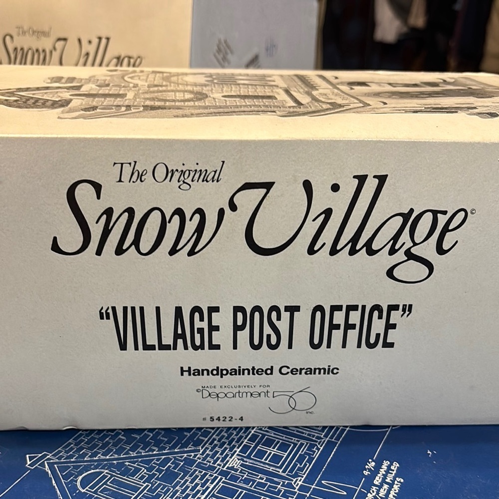 Department 56 Village Post Office 1992